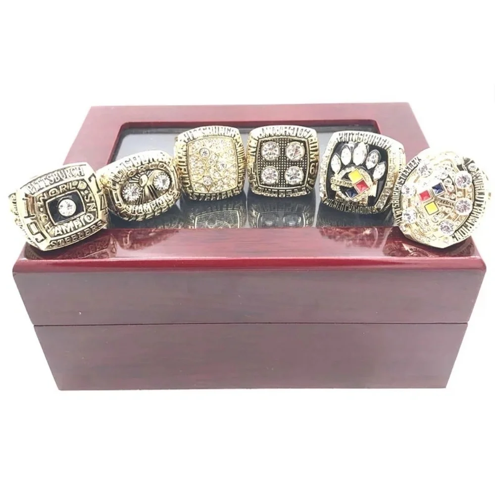 Pittsburgh Steelers Superbowl Championship Ring Set Fan Edition No Box‎